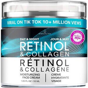 Retinol Day & Night Face Cream with Hyaluronic Acid